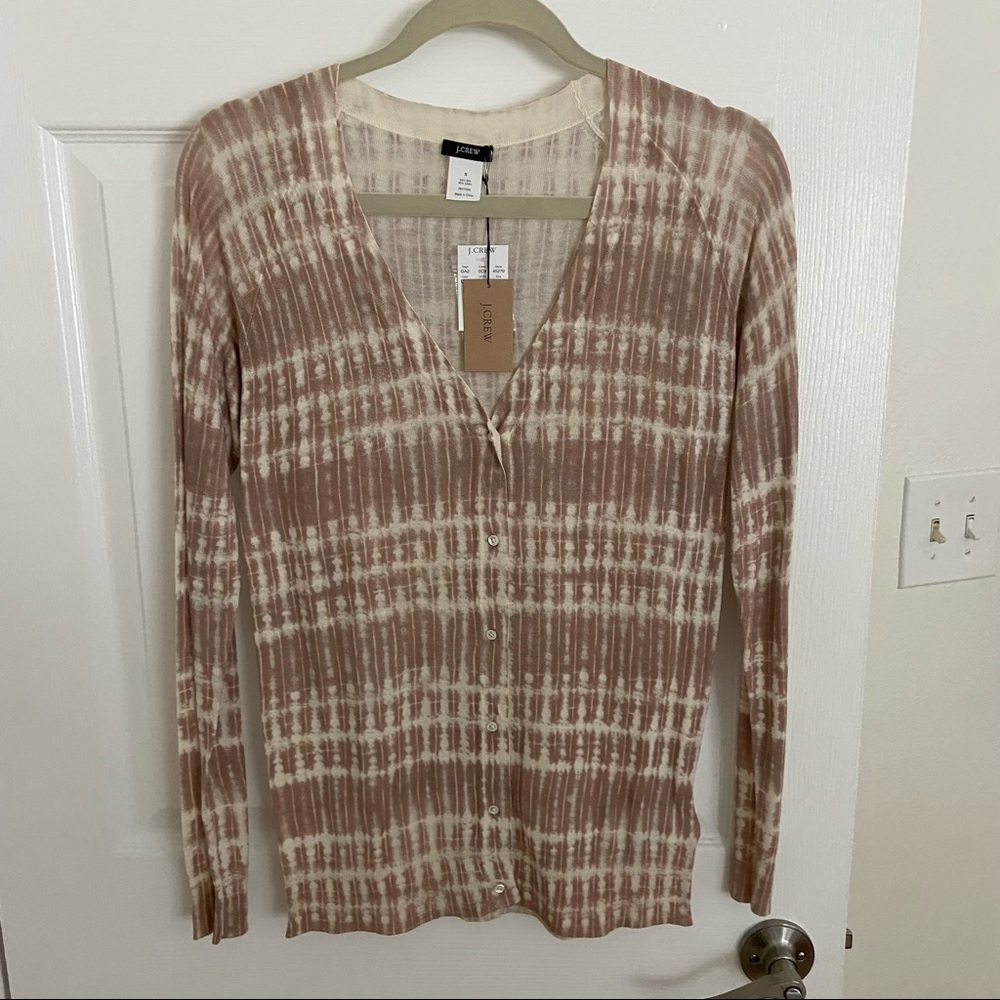 J. Crew Tie-Dye Inspired Cardigan